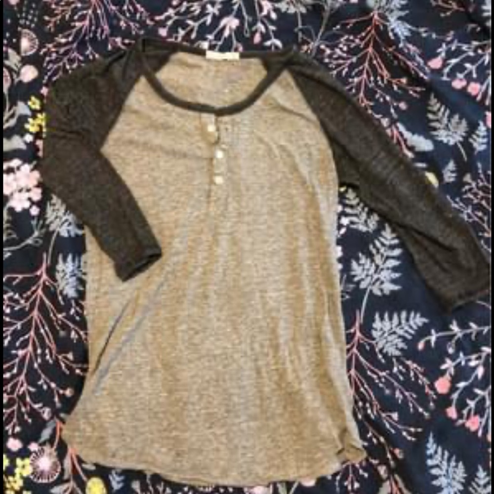 Urban Outfitters Baseball Henley